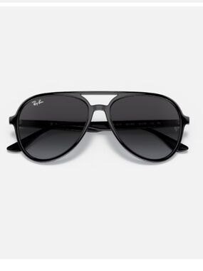 Ray-Ban RB4376 Aviator Polished Blue Sunglasses, Best Seller